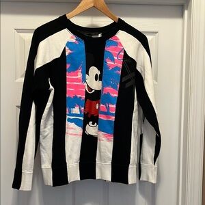 NWT Marc Jacob’s Mickey Mouse Kids Sweatshirt - Black, White, and Pink